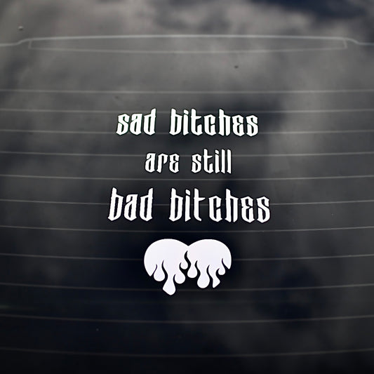 Bad Bitch Rear Window Sticker