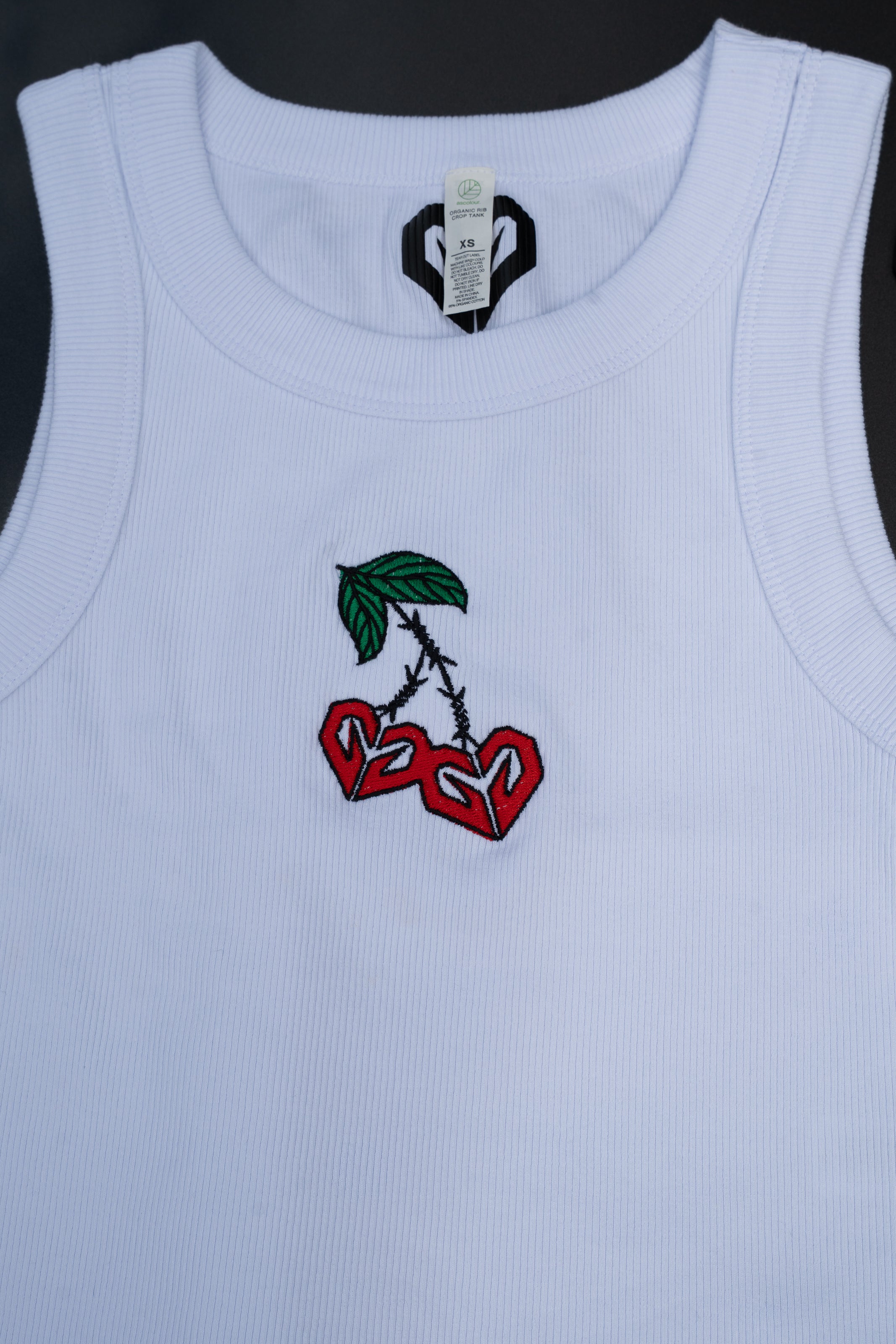 ‘Cherry On Top’ Crop Vest