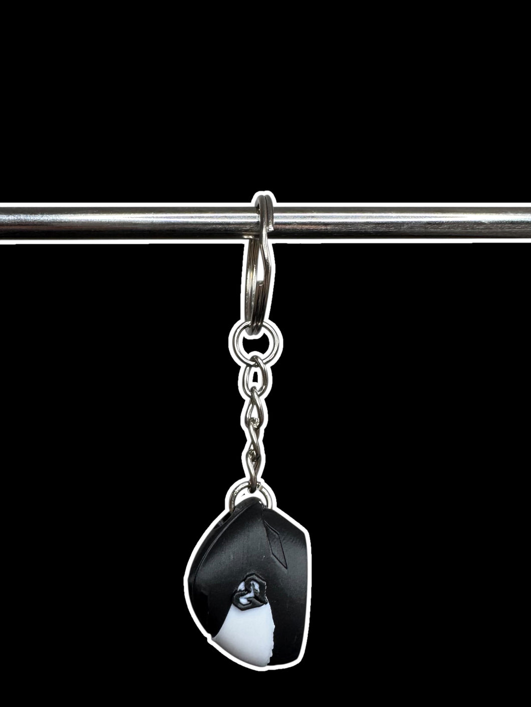 Motorsport Helmet Keyring