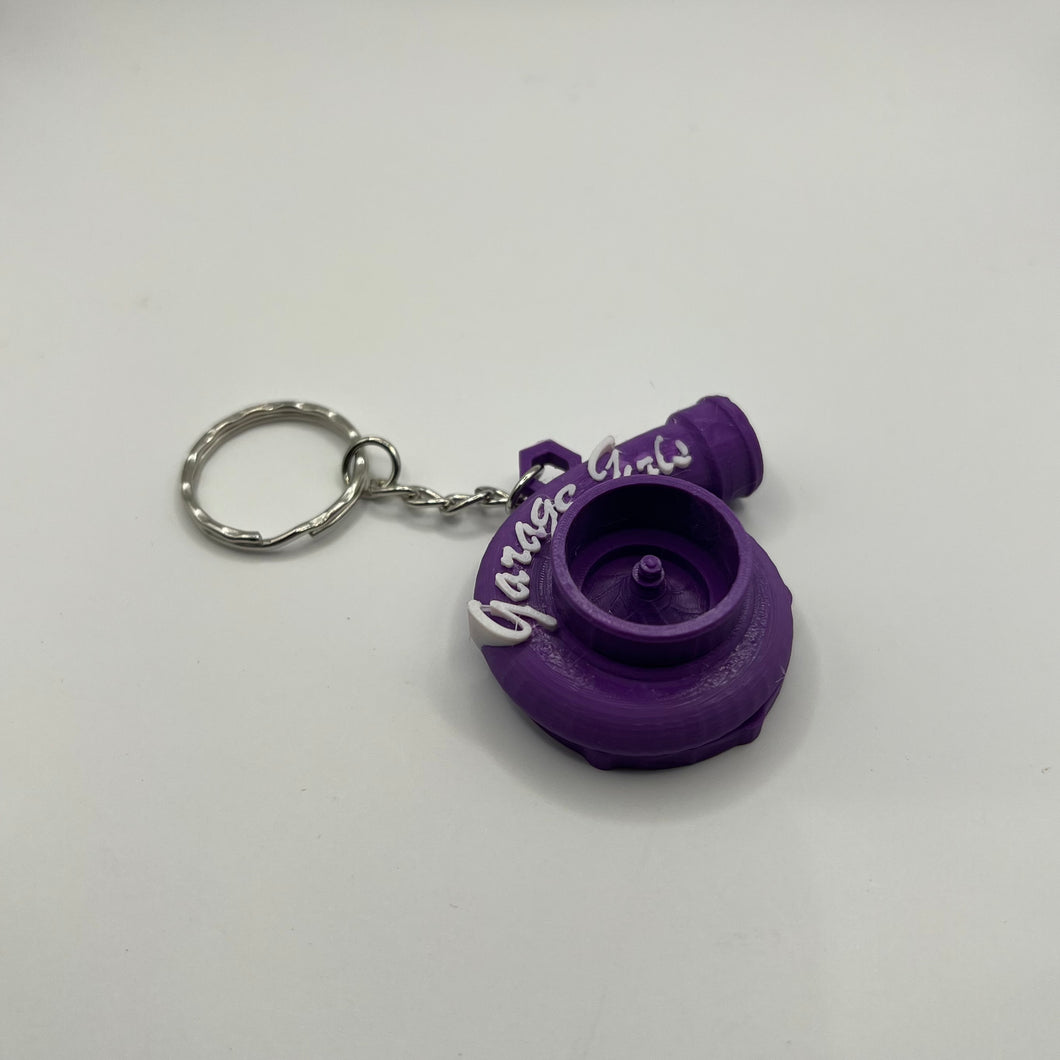 Garage Girls Turbo Keyring