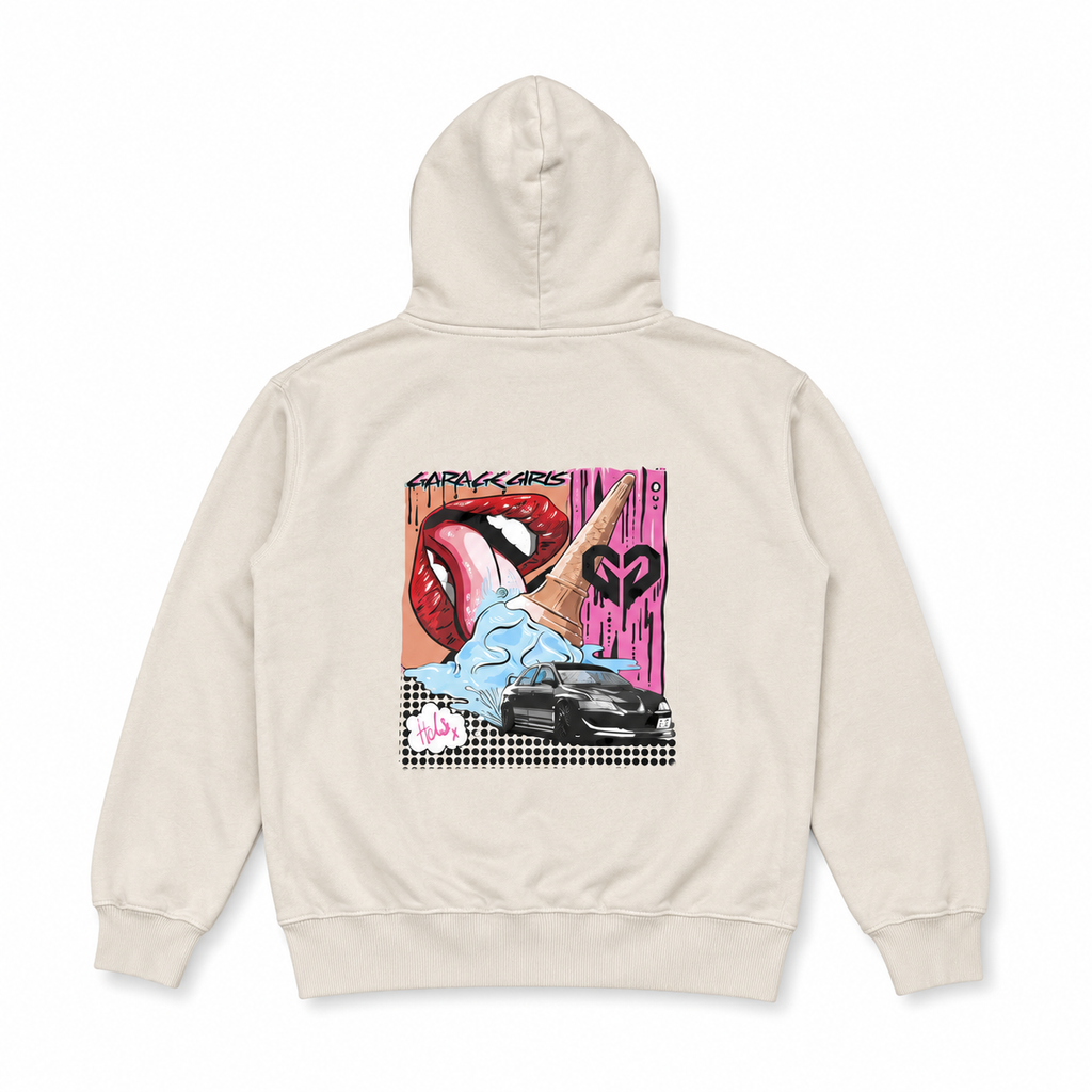 Sundae Drivers - Helen Stanley X Garage Girls Collaboration Hoodie