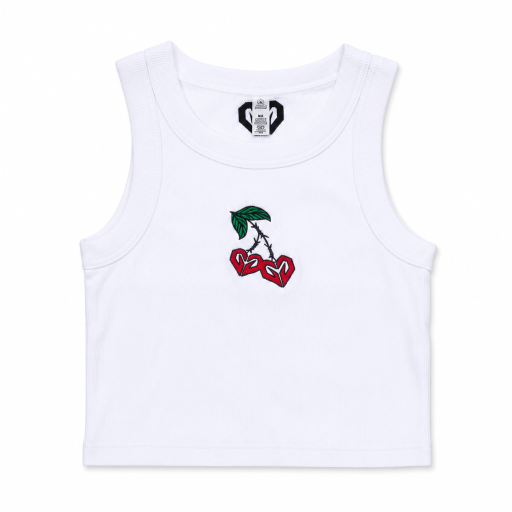 ‘Cherry On Top’ Crop Vest