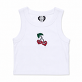 ‘Cherry On Top’ Crop Vest