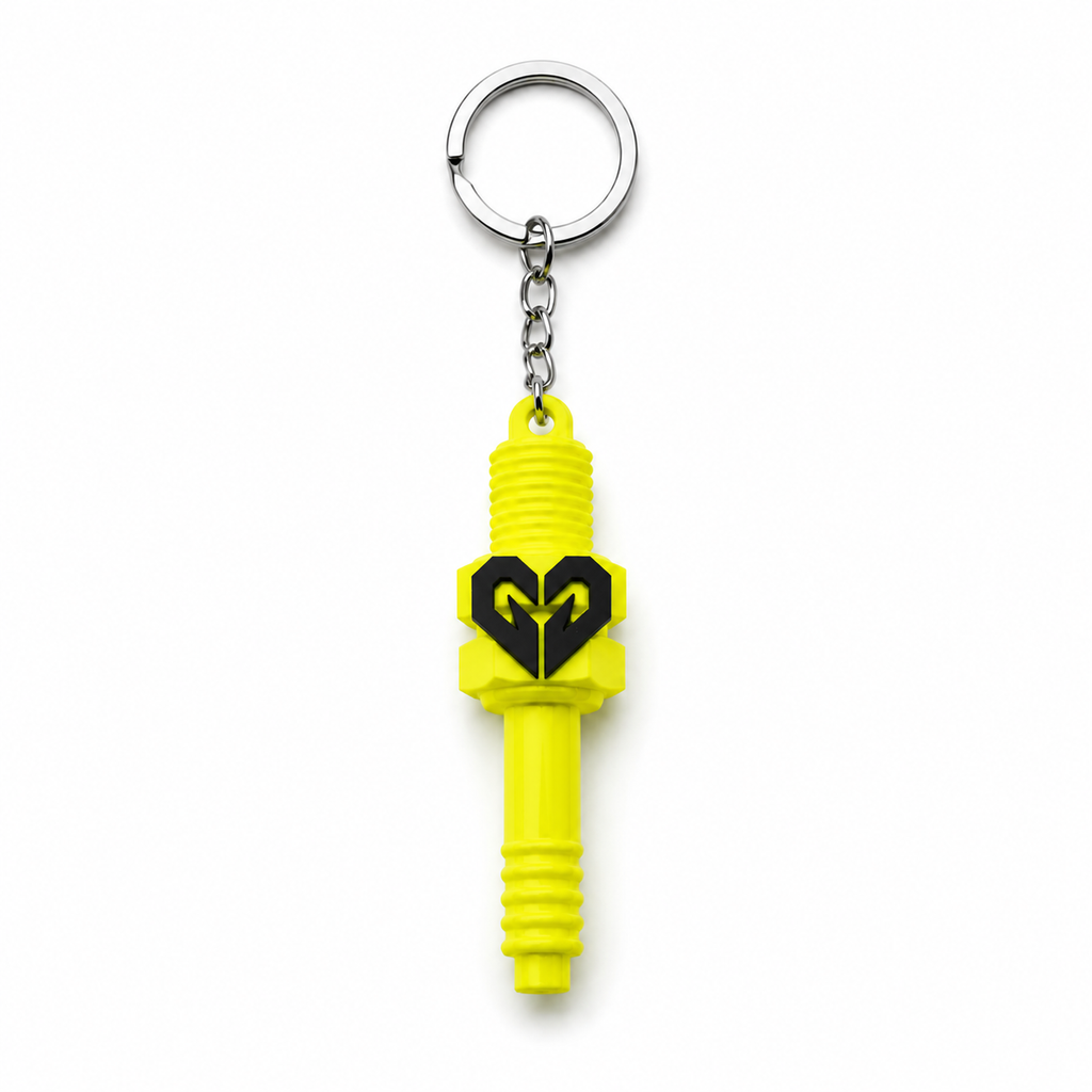 Garage Girls Sparkplug Keyring