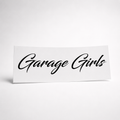 Cursive Sticker