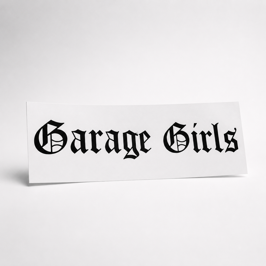 Old English Sticker