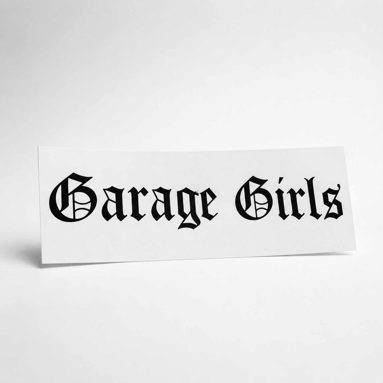 Old English Sticker
