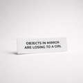 Objects In Mirror Sticker