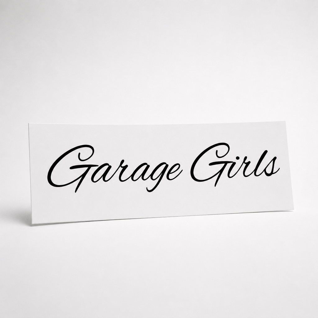 Cursive V2 Sticker