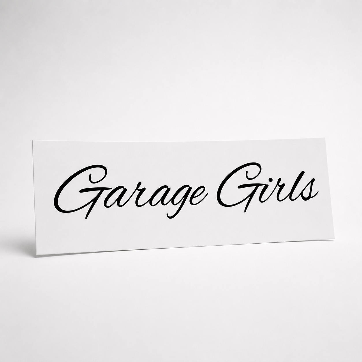 Cursive V2 Sticker