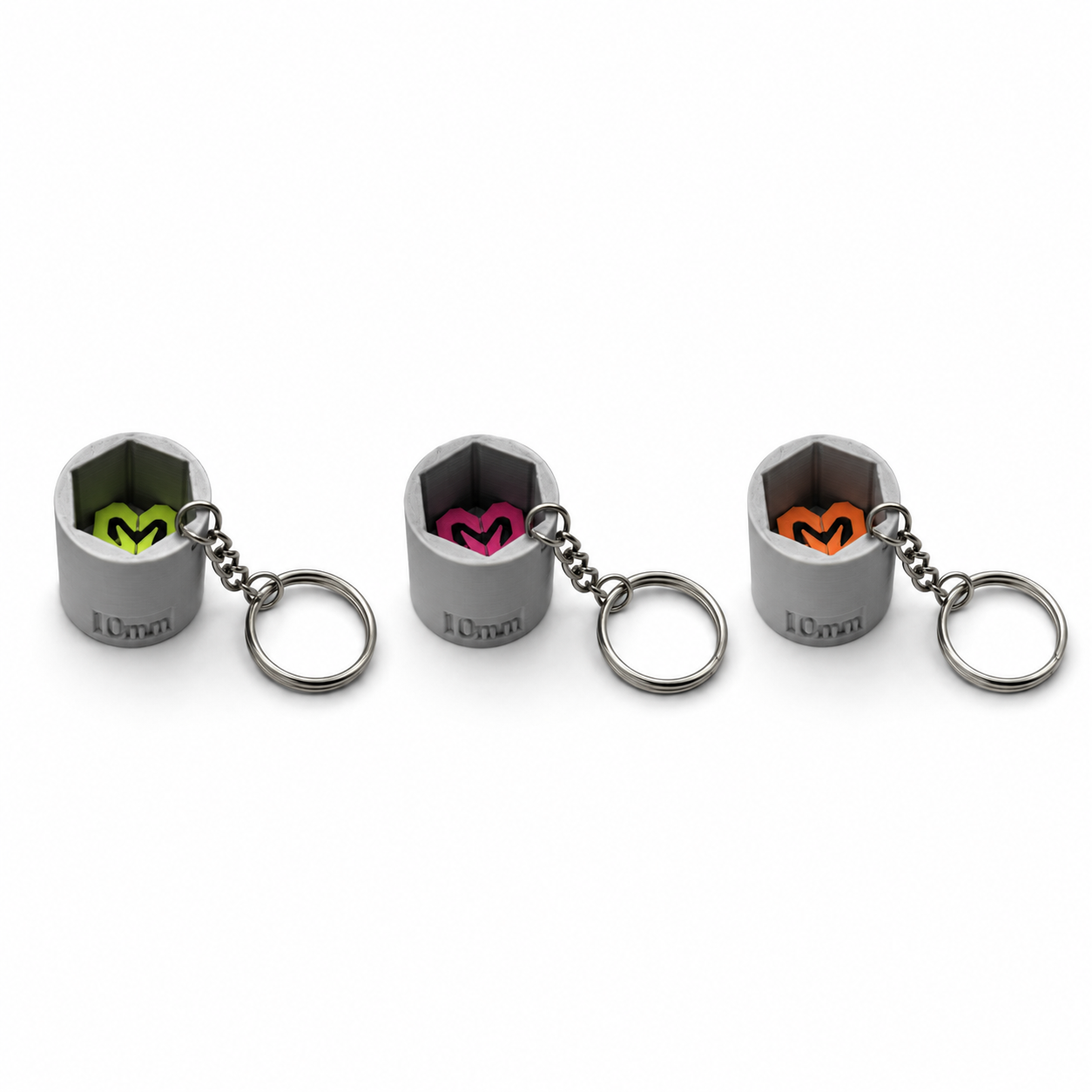 10mm Socket Keyring