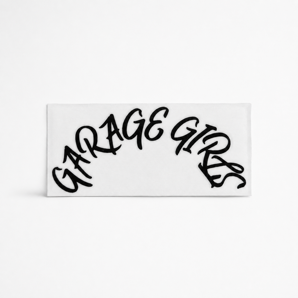 Curly Script - Wiper Sticker