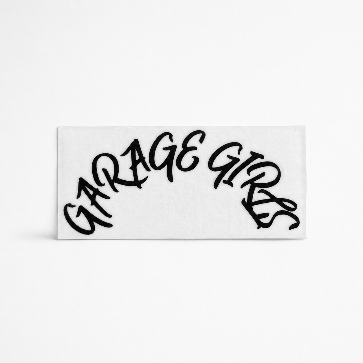 Curly Script - Wiper Sticker