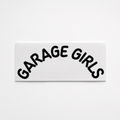 Rounded Font - Wiper Sticker