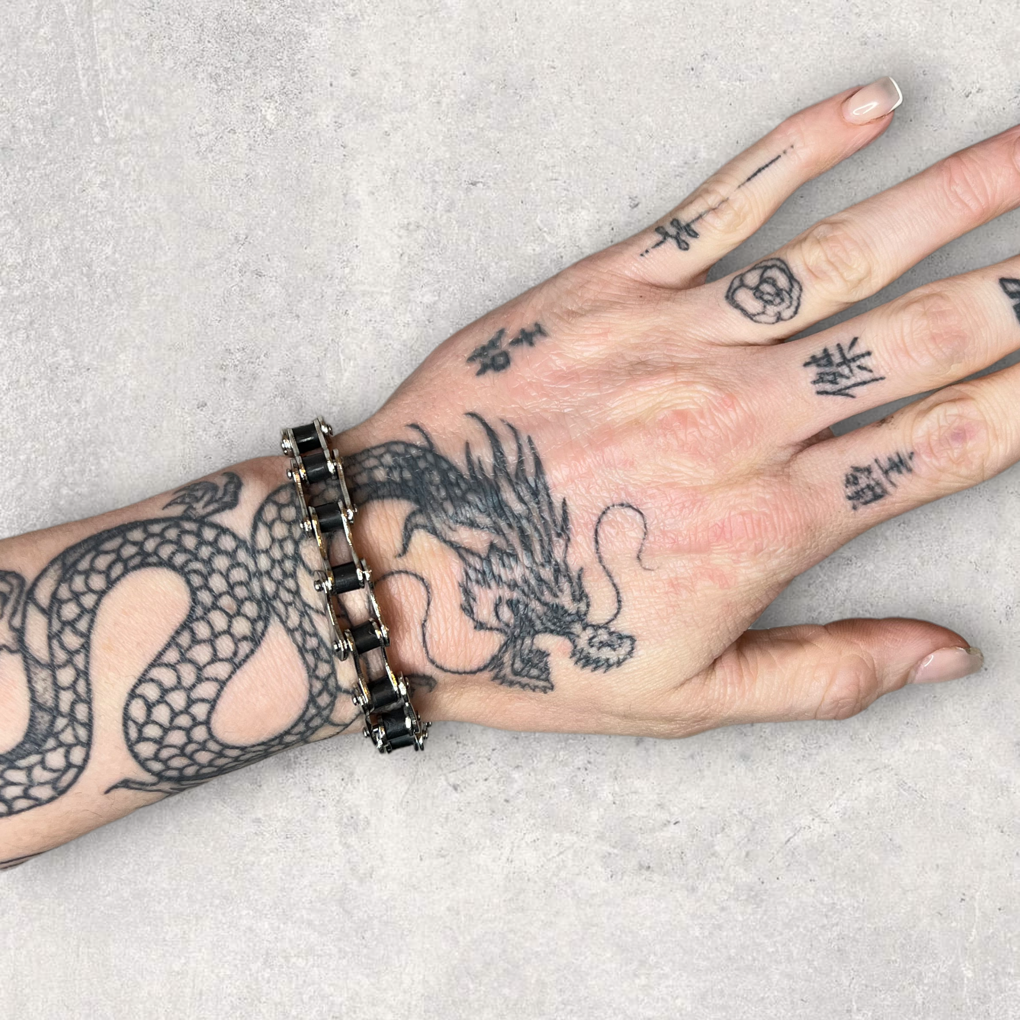 Lightweight Bike Chain Bracelet