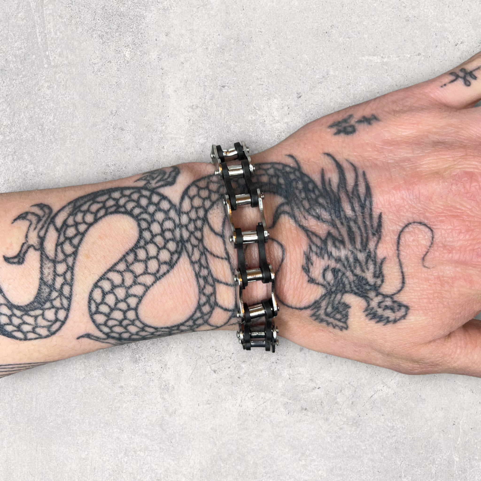 Lightweight Bike Chain Bracelet