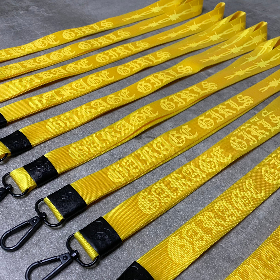 Nylon Lanyard - Mellow Yellow