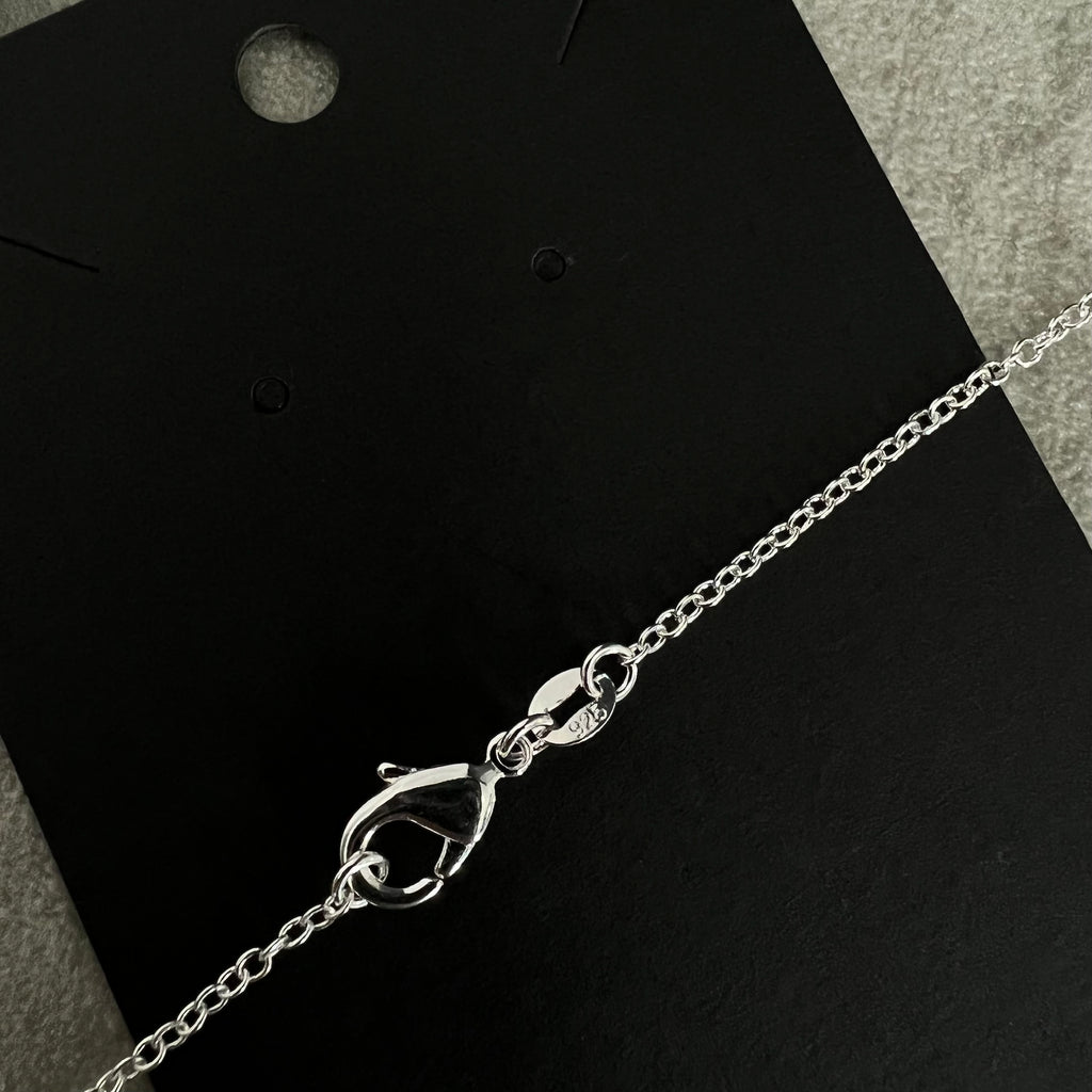 Hex Nut Lariat Necklace