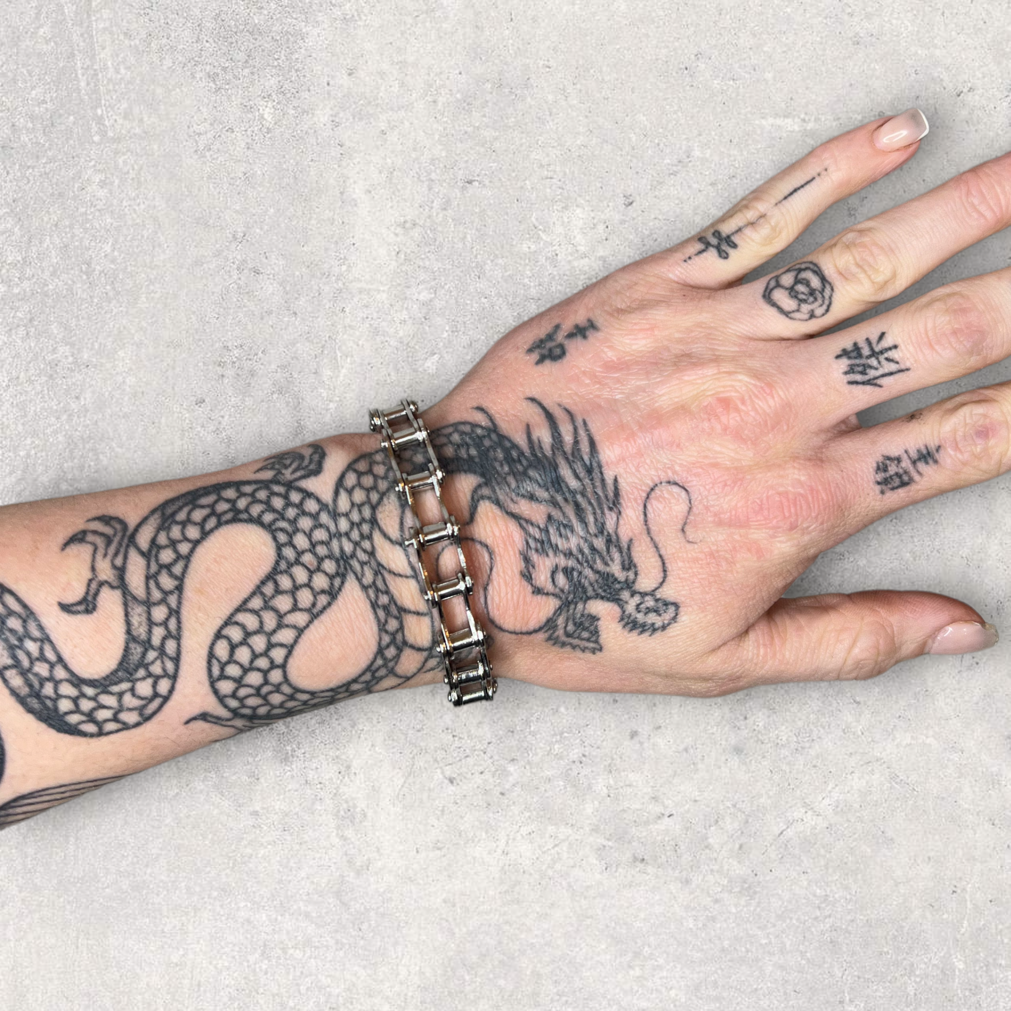Lightweight Bike Chain Bracelet