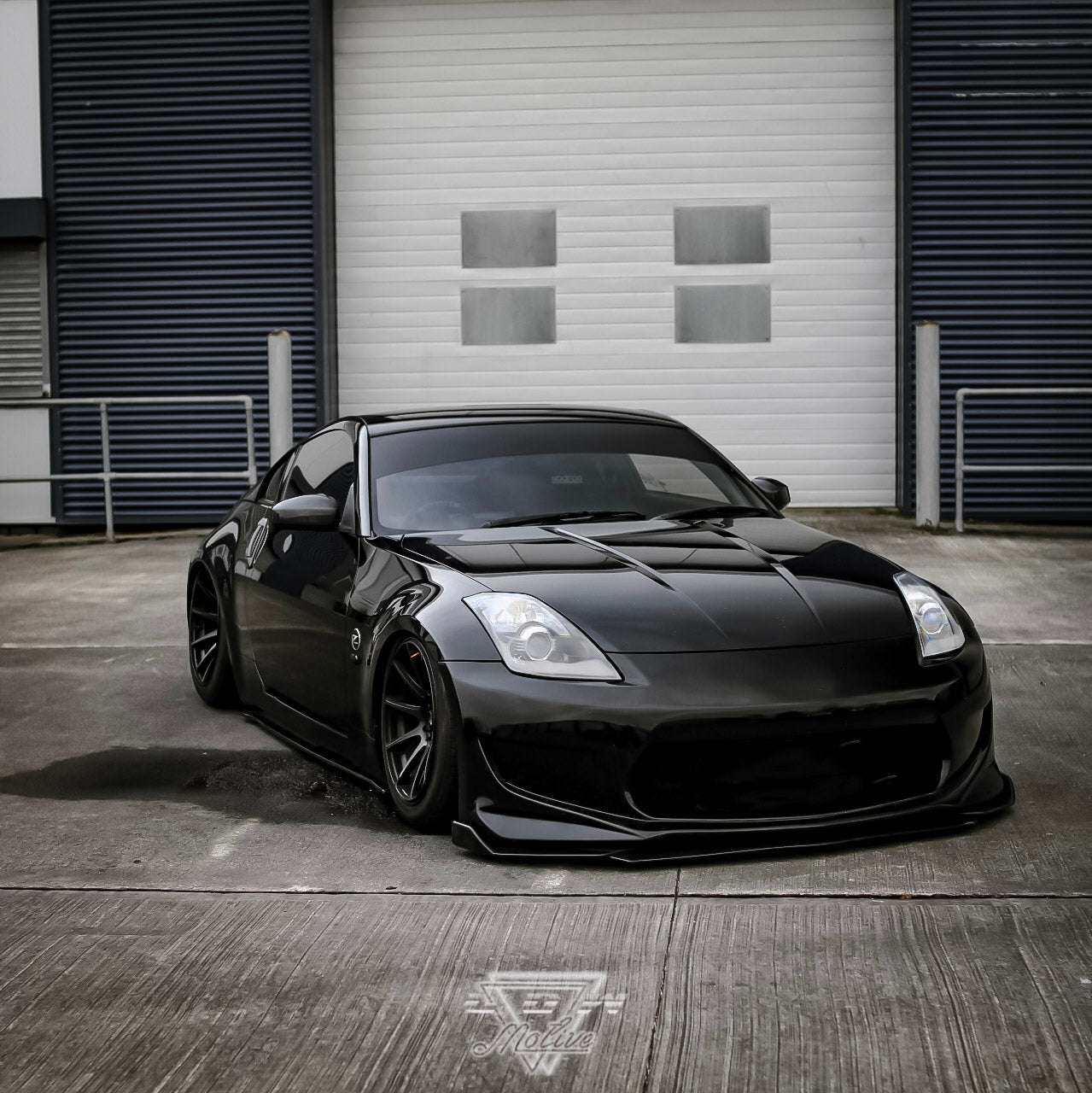 Plain Matte Black Sunstrip