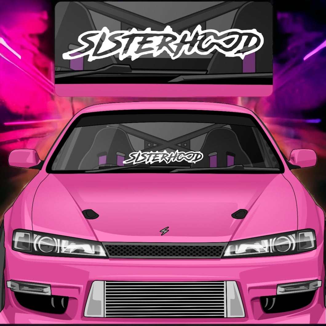 Sisterhood Windscreen Banner